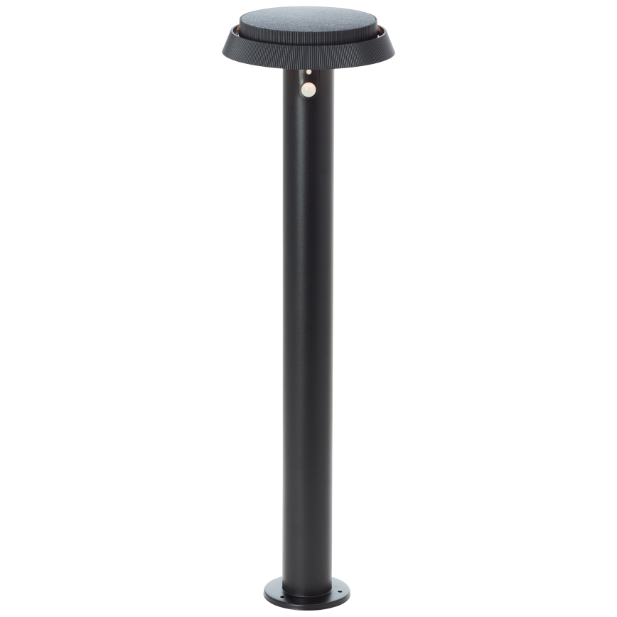 Brilliant - LED solcellelampe med sensor ALVERO LED/4W/3,7V 70 cm IP44 sort