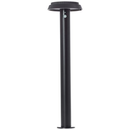 Brilliant - LED solcellelampe med sensor ALVERO LED/4W/3,7V 70 cm IP44 sort