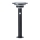 Brilliant - LED solcellelampe med sensor GARVINA LED/3W/3,7V 45 cm IP44 sort