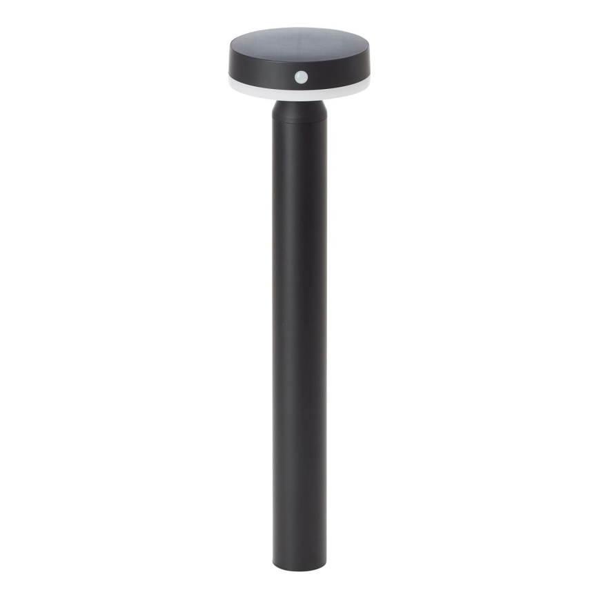 Brilliant - LED solcellelampe med sensor MAGUA LED/4W/3,7V 2000 mAh 50,2 cm IP44 sort