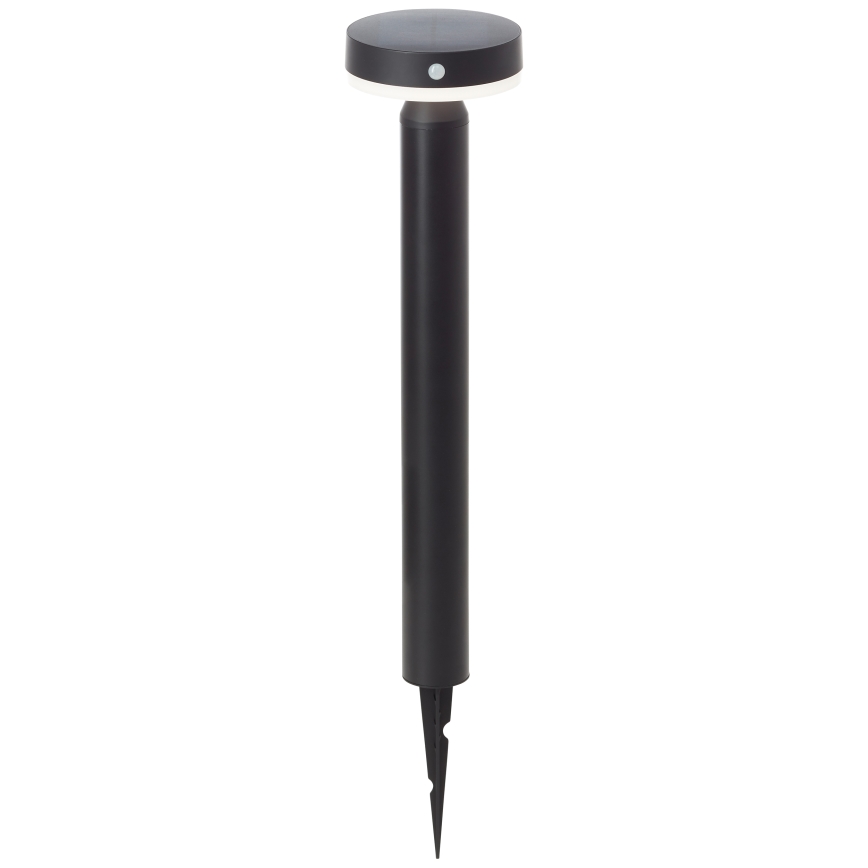 Brilliant - LED solcellelampe med sensor MAGUA LED/4W/3,7V 50,2 cm IP44 sort
