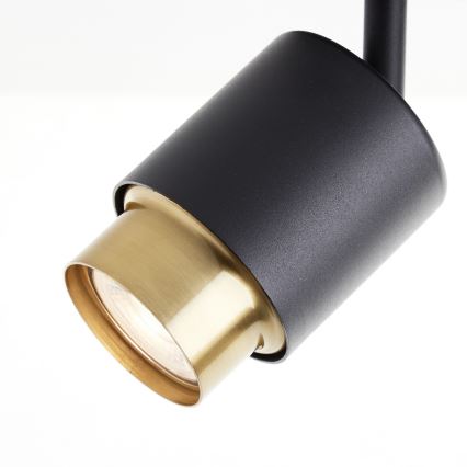 Brilliant - LED-spot COVELO 2xGU10/5W/230V sort/guld