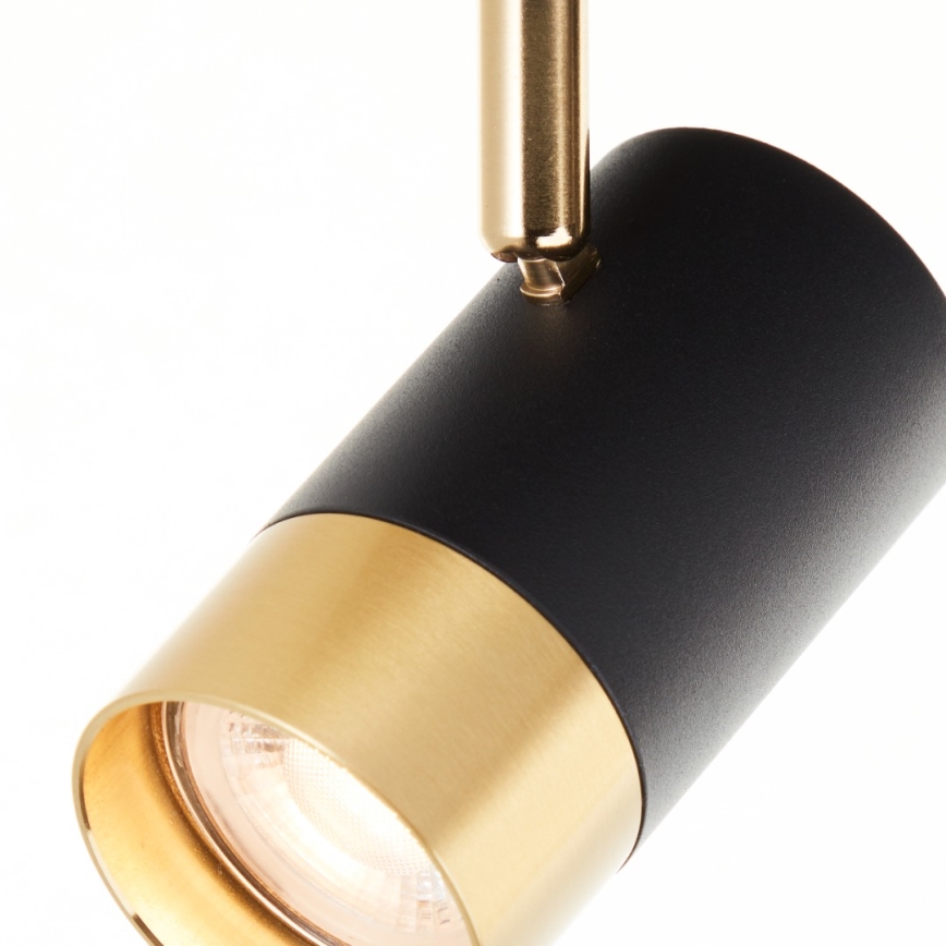Brilliant - LED-spot VIGOLO 2xGU10/5W/230V sort/guld