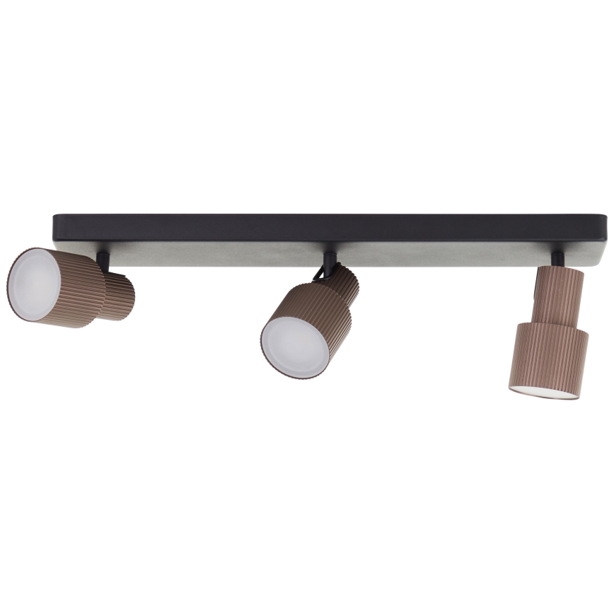 Brilliant - LED spotlampe CADIZ 3xGU10/5W/230V bronze