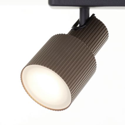 Brilliant - LED spotlampe CADIZ 3xGU10/5W/230V bronze