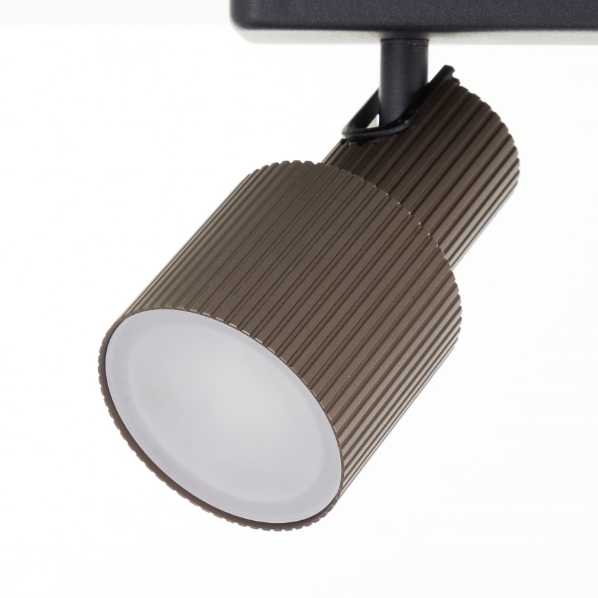 Brilliant - LED spotlampe CADIZ 3xGU10/5W/230V bronze