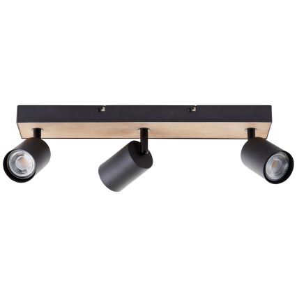 Brilliant - LED spotlampe JELLO 3xGU10/4,5W/230V fyrretræ - FSC certificeret