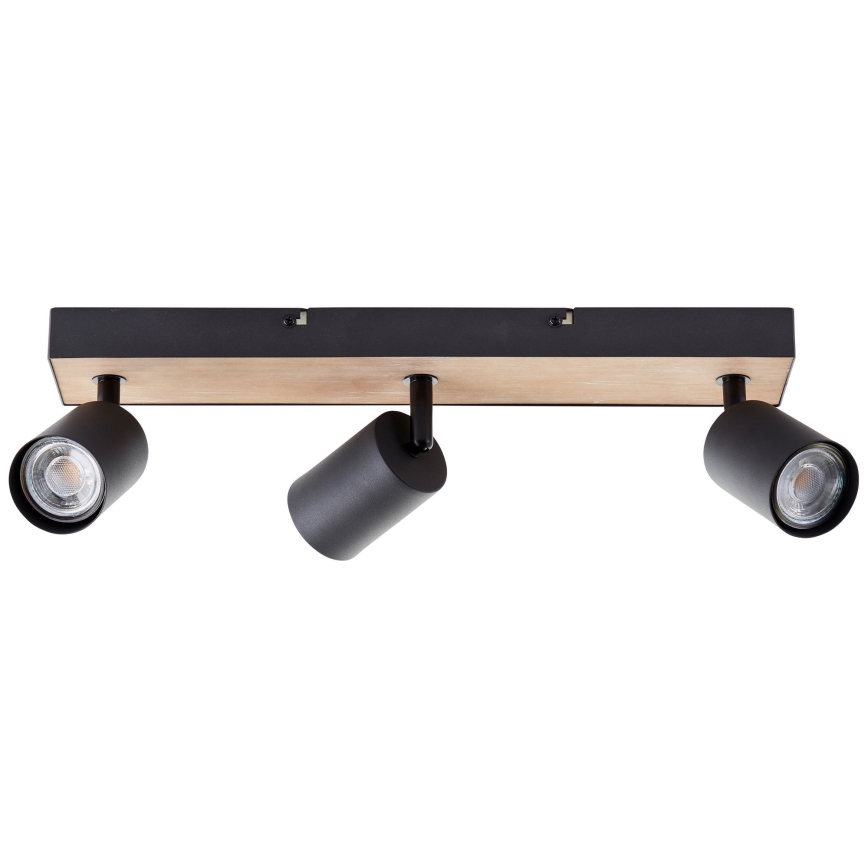 Brilliant - LED spotlampe JELLO 3xGU10/4,5W/230V fyrretræ - FSC certificeret