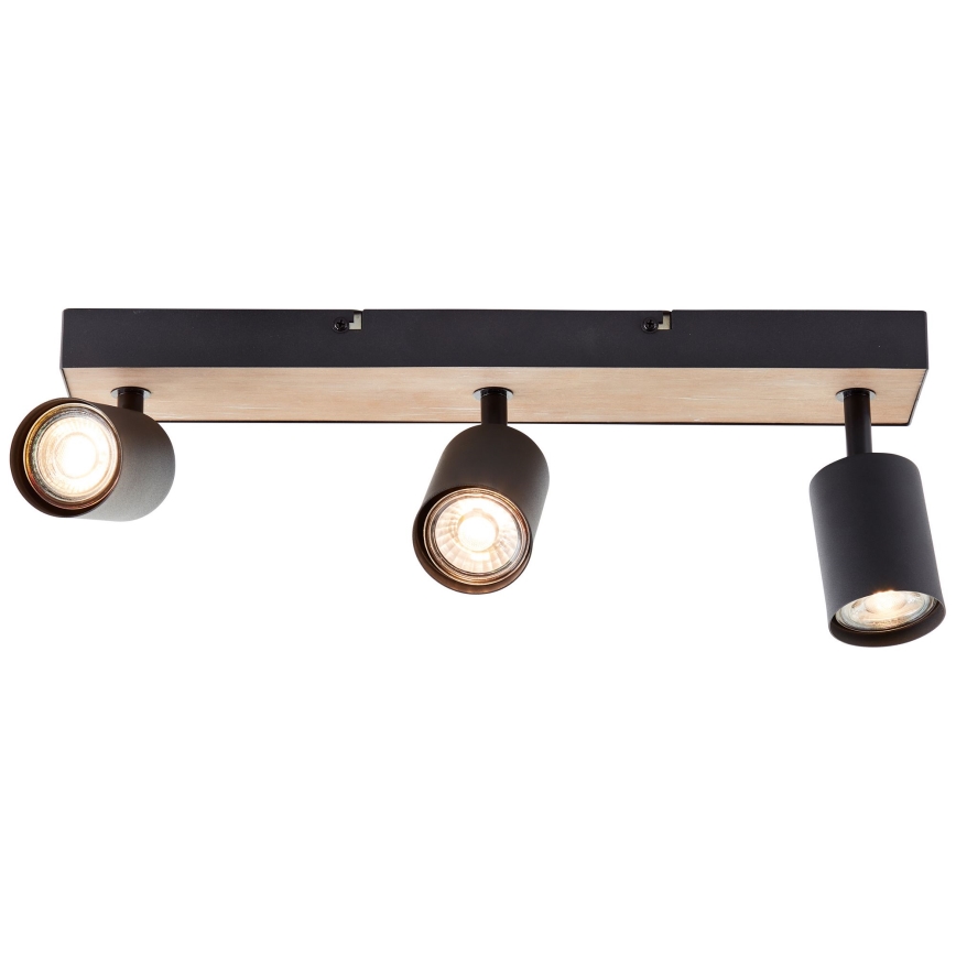 Brilliant - LED spotlampe JELLO 3xGU10/4,5W/230V fyrretræ - FSC certificeret