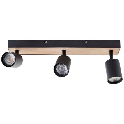 Brilliant - LED spotlampe JELLO 3xGU10/4,5W/230V fyrretræ - FSC certificeret