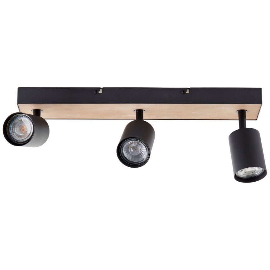 Brilliant - LED spotlampe JELLO 3xGU10/4,5W/230V fyrretræ - FSC certificeret
