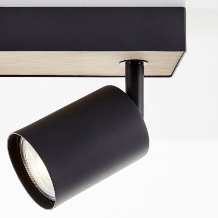 Brilliant - LED spotlampe JELLO 3xGU10/4,5W/230V fyrretræ - FSC certificeret