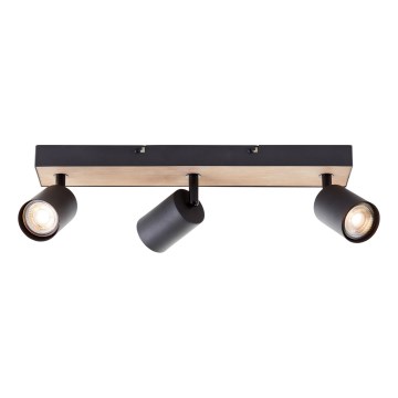 Brilliant - LED spotlampe JELLO 3xGU10/4,5W/230V fyrretræ - FSC certificeret