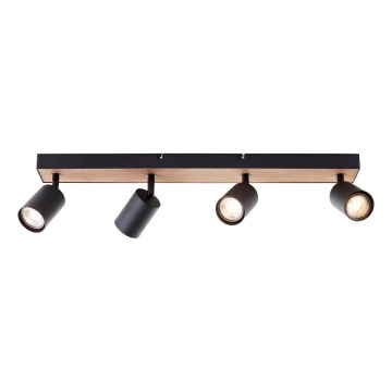 Brilliant - LED spotlampe JELLO 4xGU10/4,5W/230V fyrretræ - FSC certificeret