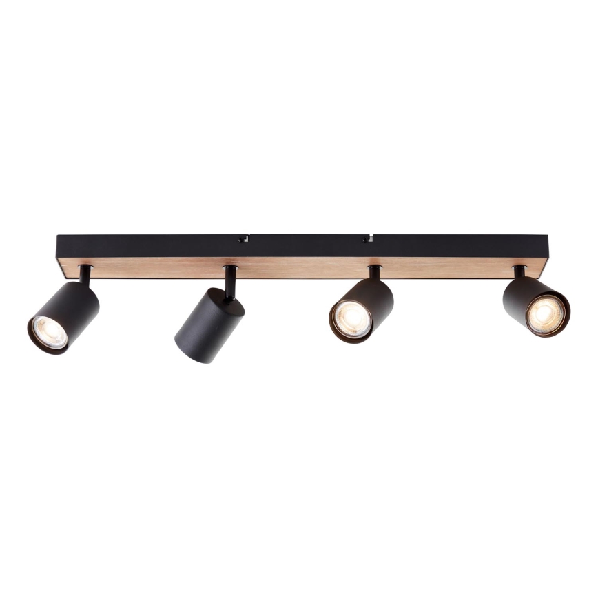 Brilliant - LED spotlampe JELLO 4xGU10/4,5W/230V fyrretræ