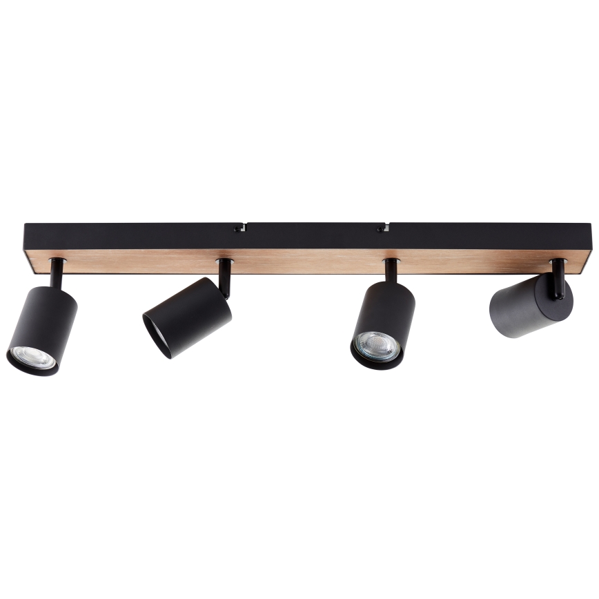 Brilliant - LED spotlampe JELLO 4xGU10/4,5W/230V fyrretræ