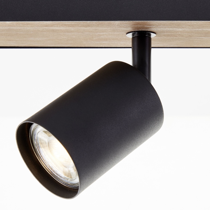 Brilliant - LED spotlampe JELLO 4xGU10/4,5W/230V fyrretræ