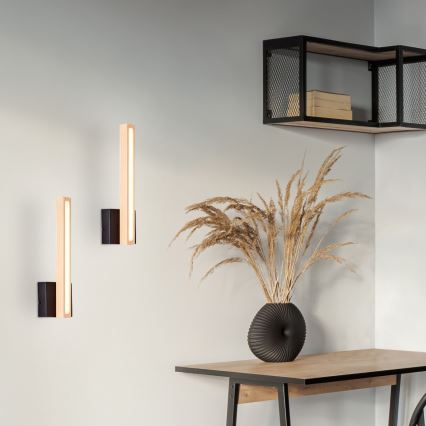 Brilliant - LED væglampe ARION LED/7,5W/230V fyrretræ
