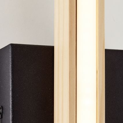Brilliant - LED væglampe ARION LED/7,5W/230V fyrretræ