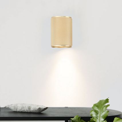 Brilliant - LED væglampe MARTY 1xGU10/5W/230V guldfarvet