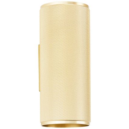 Brilliant - LED væglampe MARTY 2xGU10/5W/230V guldfarvet