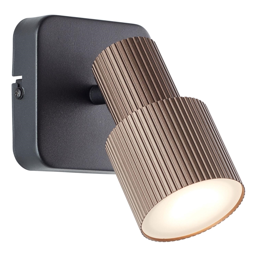 Brilliant - LED vægspot CADIZ 1xGU10/5W/230V bronze