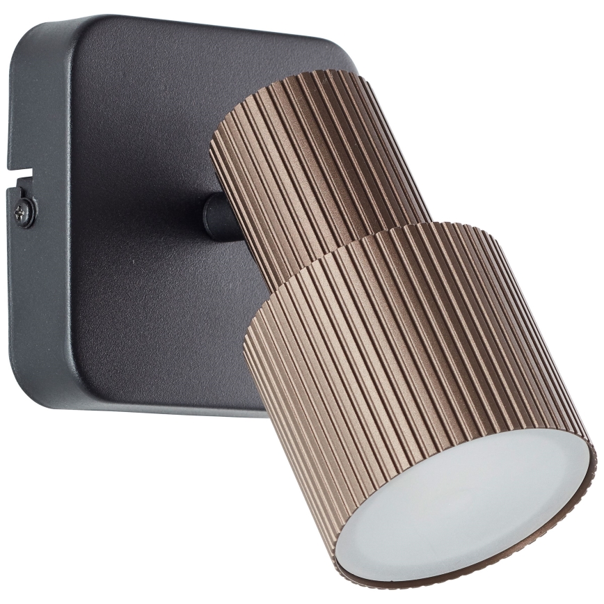 Brilliant - LED vægspot CADIZ 1xGU10/5W/230V bronze