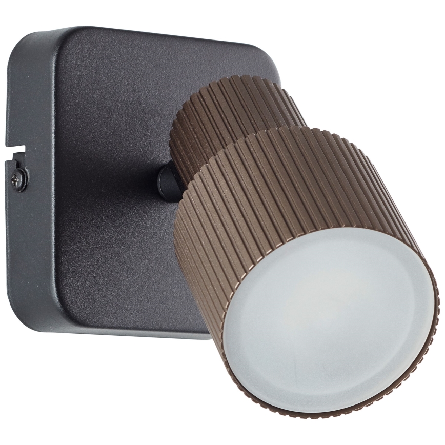 Brilliant - LED vægspot CADIZ 1xGU10/5W/230V bronze