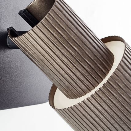Brilliant - LED vægspot CADIZ 1xGU10/5W/230V bronze