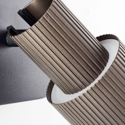 Brilliant - LED vægspot CADIZ 1xGU10/5W/230V bronze