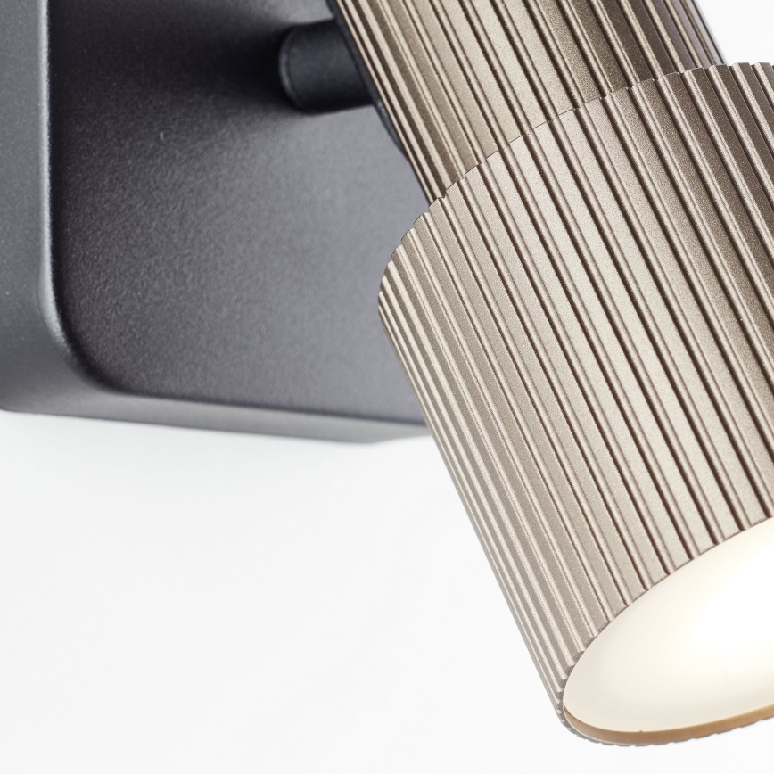 Brilliant - LED vægspot CADIZ 1xGU10/5W/230V bronze