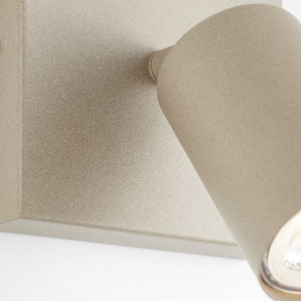 Brilliant - LED vægspot JELLO 1xGU10/5W/230V beige