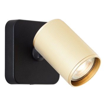 Brilliant - LED vægspot MARTY 1xGU10/5W/230V guldfarvet