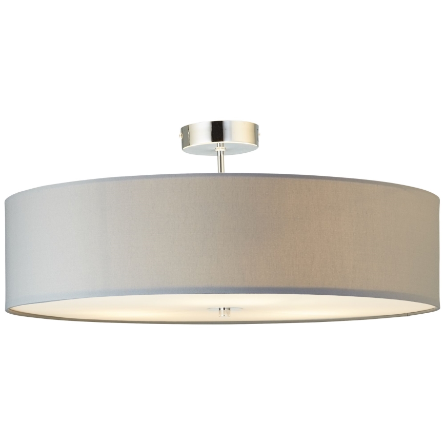 Brilliant - Loftlampe ANDRIA 3xE27/60W/230V diameter 60 cm grå