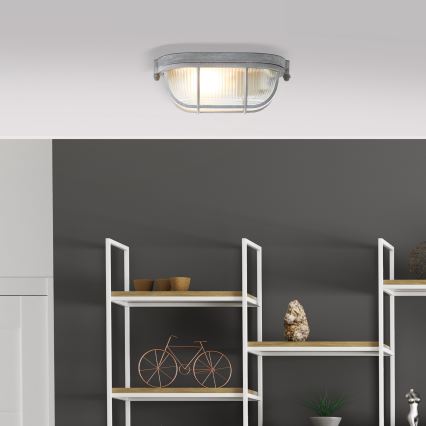 Brilliant - Loftlampe BOBBI 1xE27/40W/230V grå