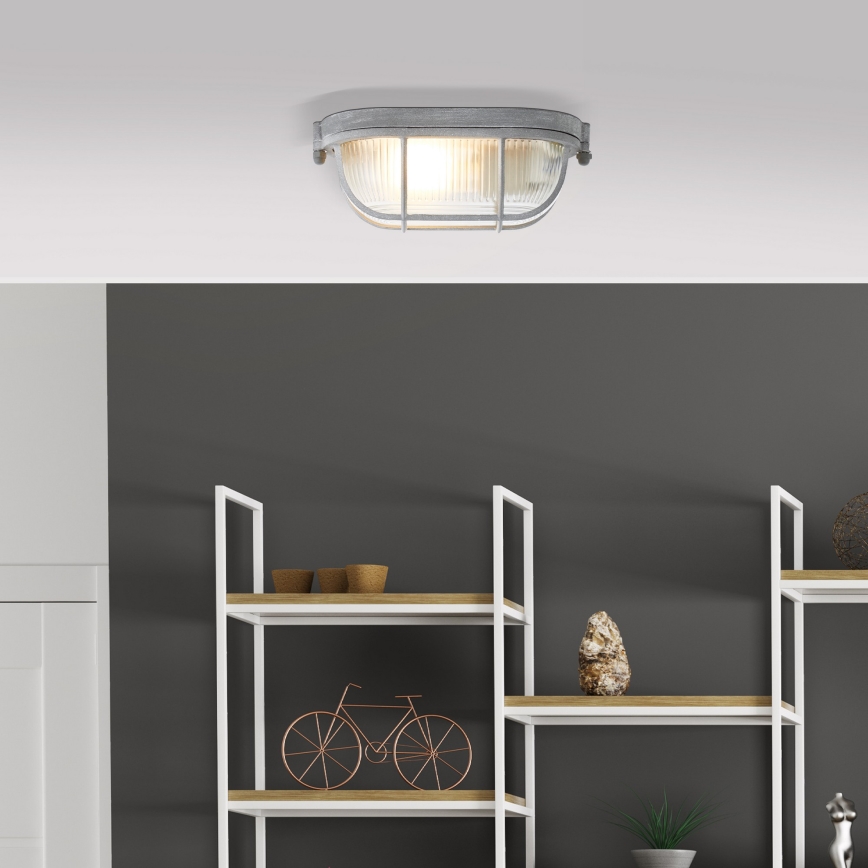 Brilliant - Loftlampe BOBBI 1xE27/40W/230V grå