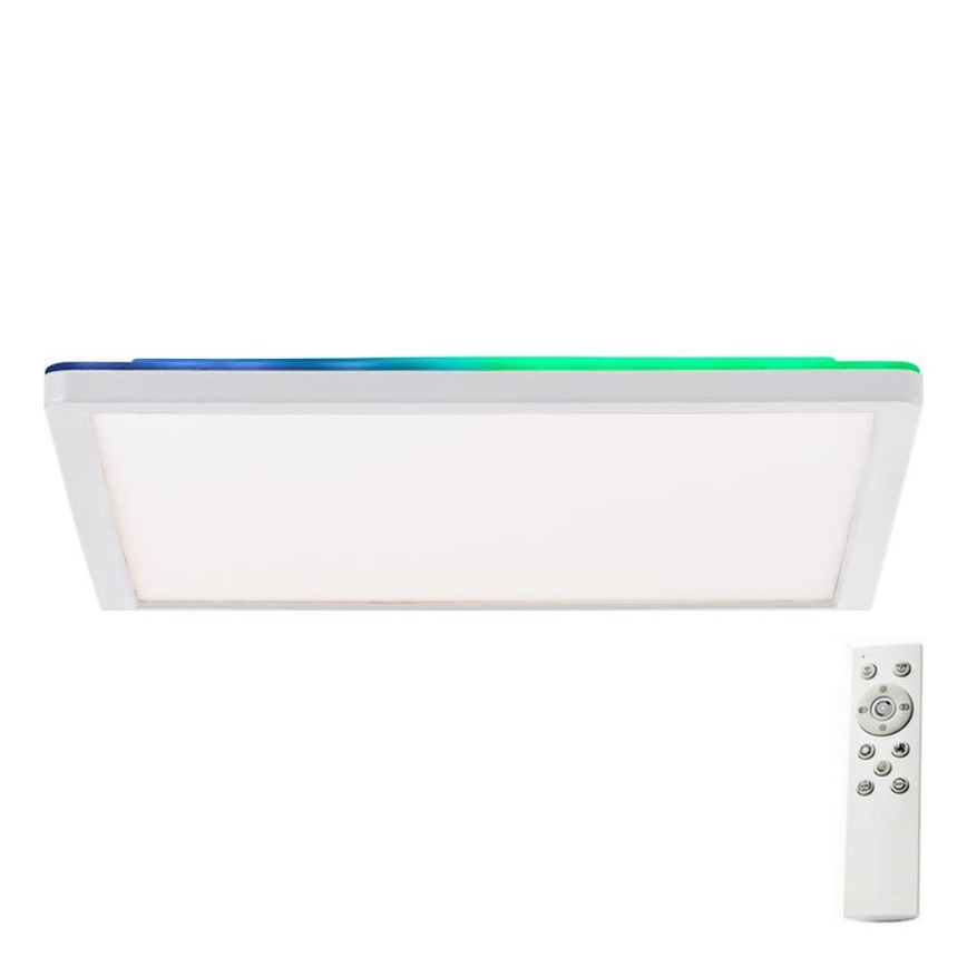 Brilliant - Loftlampe m. RGBW-farver dæmpbar SALTERY LED/20W/230V 3000-6500K + fjernbetjening