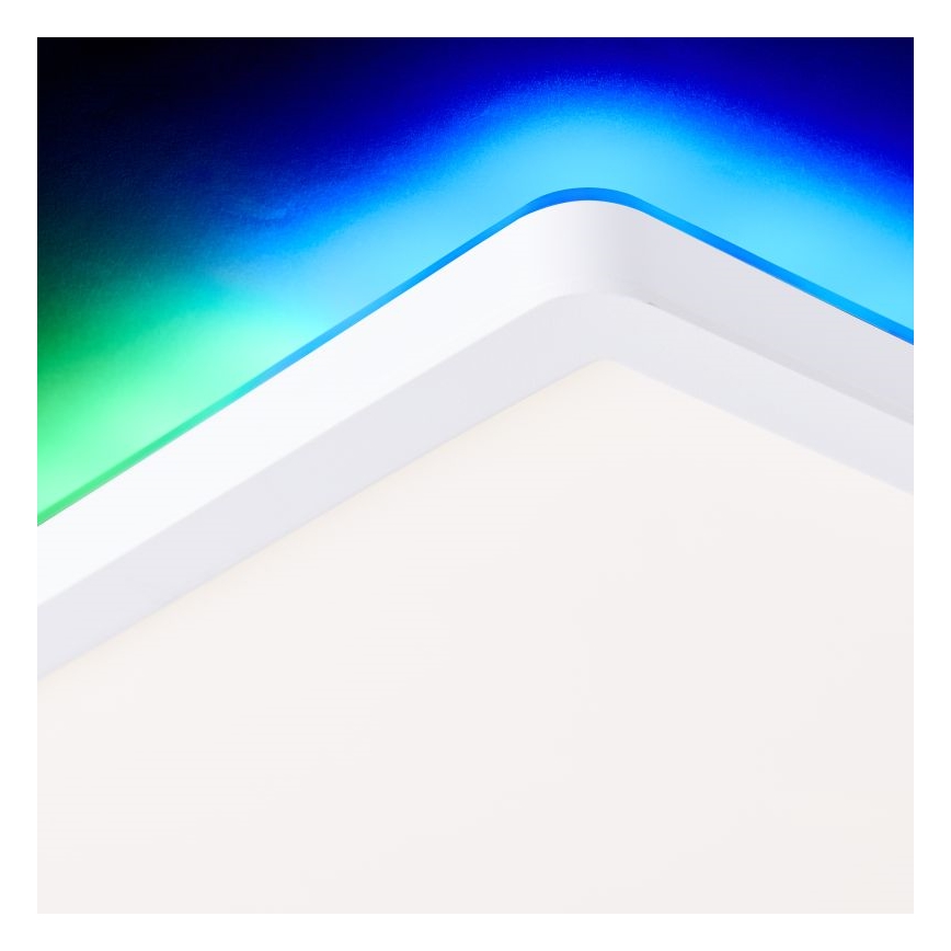 Brilliant - Loftlampe m. RGBW-farver dæmpbar SALTERY LED/20W/230V 3000-6500K + fjernbetjening