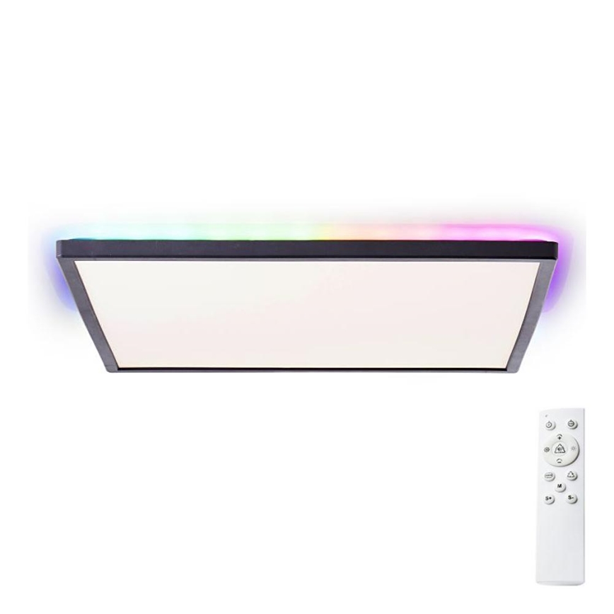 Brilliant - Loftlampe m. RGBW-farver dæmpbar SALTERY LED/22W/230V 3000-6500K + fjernbetjening