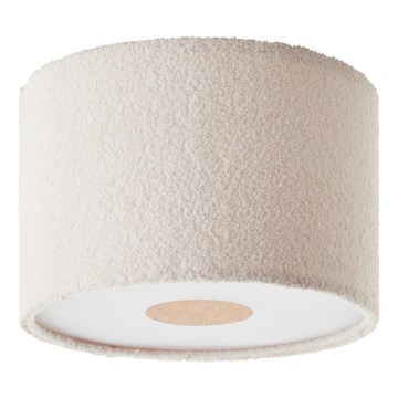 Brilliant - Loftlampe TEDDY 2xE27/20W/230V Ø 35 cm cremefarvet