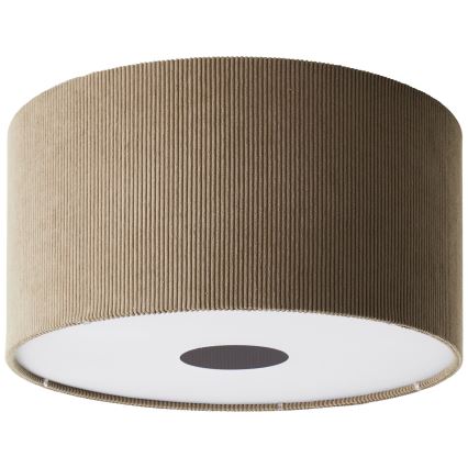 Brilliant - Loftlampe TONY 1xE27/20W/230V diameter 45 cm brun