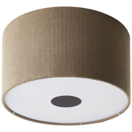 Brilliant - Loftlampe TONY 1xE27/20W/230V diameter 45 cm brun