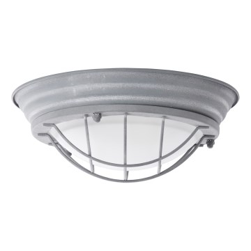 Brilliant - Loftlampe TYPHOON 1xE27/30W/230V Ø 29 cm grå