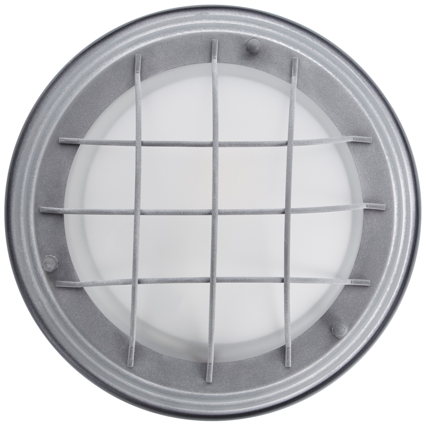 Brilliant - Loftlampe TYPHOON 1xE27/30W/230V Ø 29 cm grå