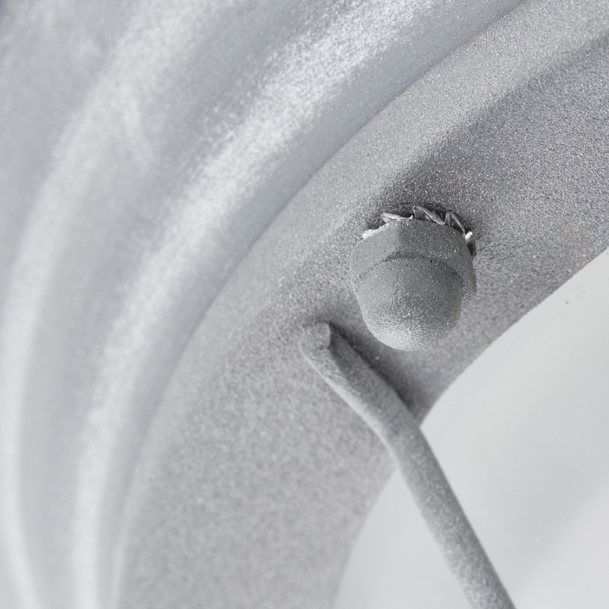 Brilliant - Loftlampe TYPHOON 1xE27/30W/230V Ø 29 cm grå