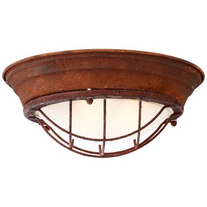 Brilliant - Loftlampe TYPHOON 2xE27/30W/230V brun