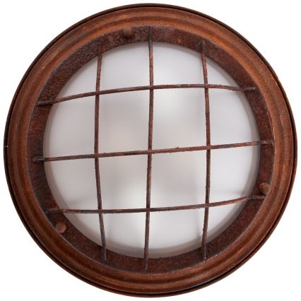 Brilliant - Loftlampe TYPHOON 2xE27/30W/230V rødbrun