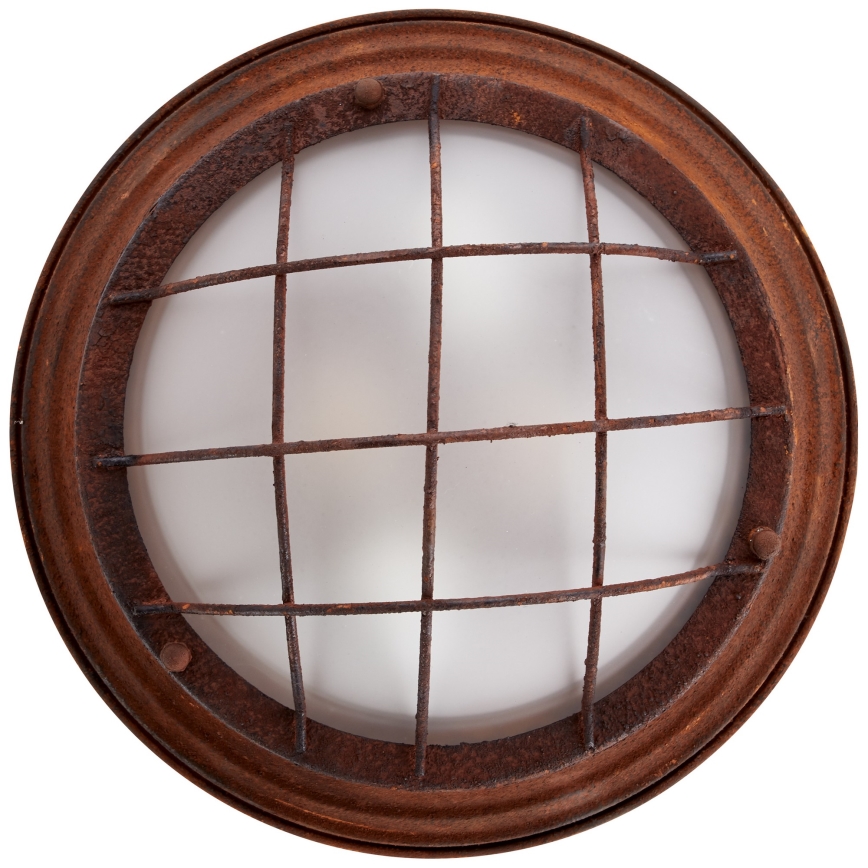 Brilliant - Loftlampe TYPHOON 2xE27/30W/230V rødbrun