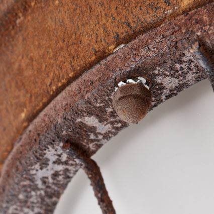 Brilliant - Loftlampe TYPHOON 2xE27/30W/230V rødbrun