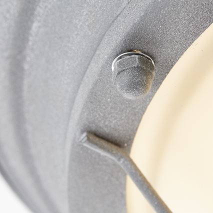 Brilliant - Loftlampe TYPHOON 2xE27/30W/230V Ø 34 cm grå